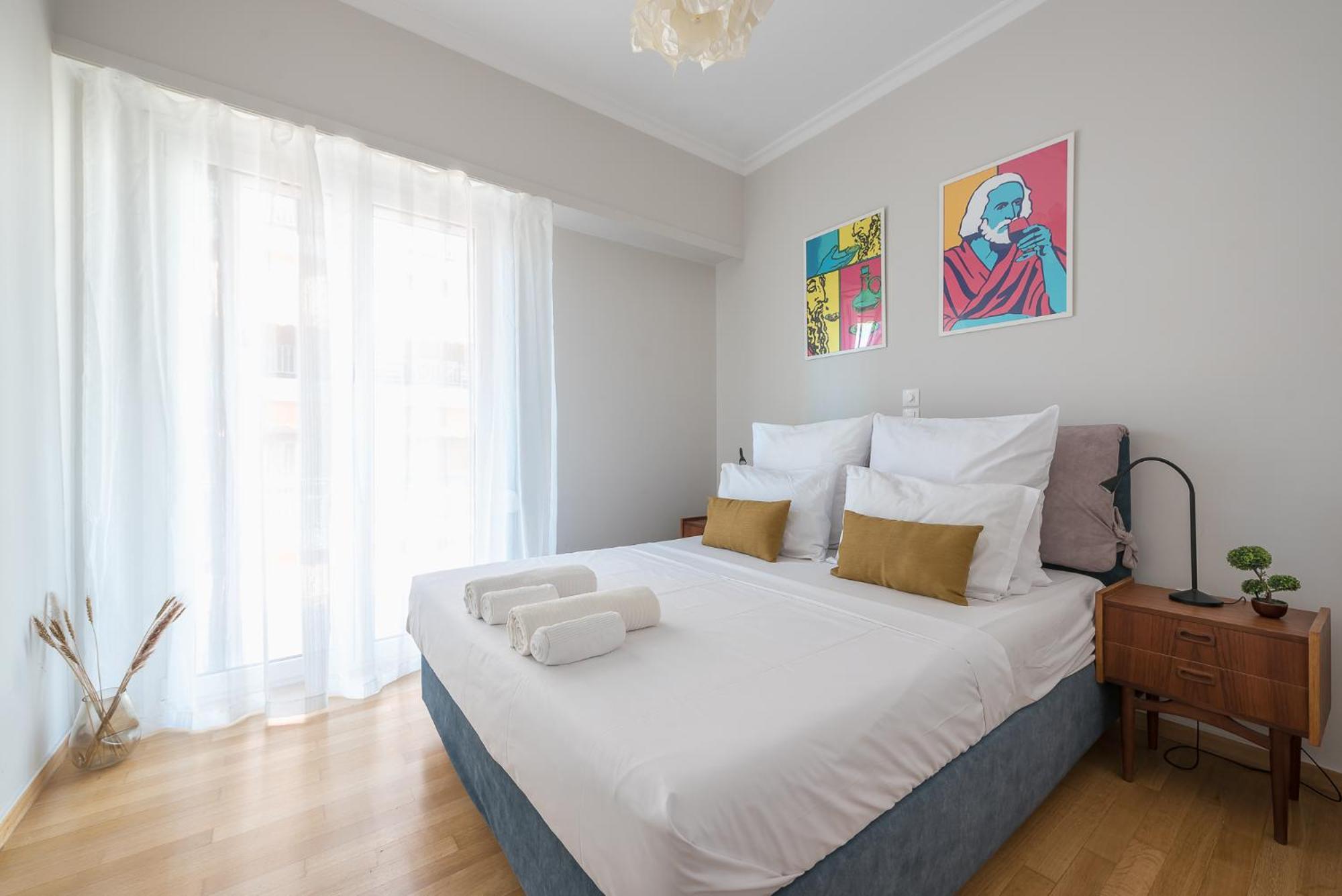 Spacious 2Bds Apt With Acropolis View In Center アテネ エクステリア 写真