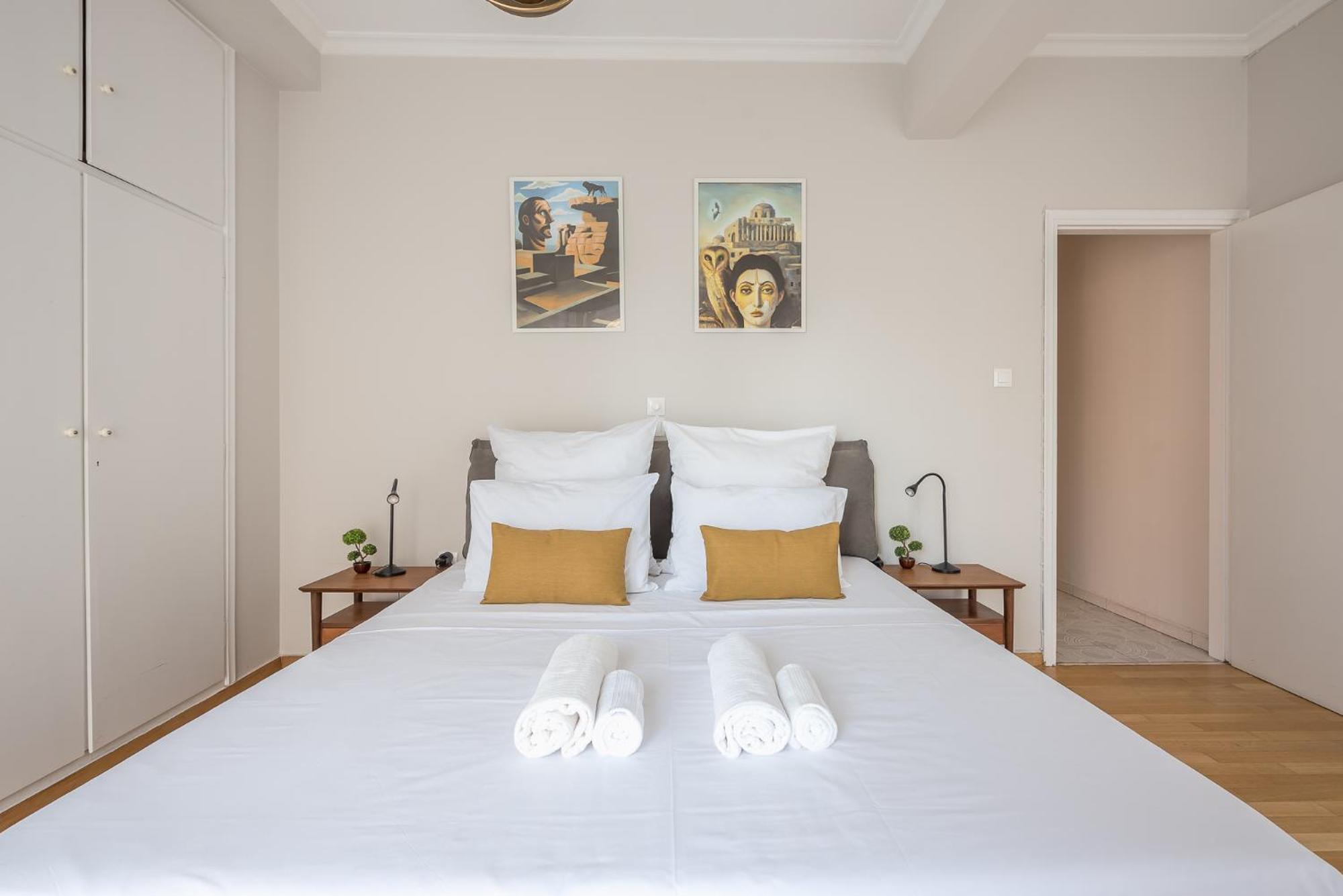 Spacious 2Bds Apt With Acropolis View In Center アテネ エクステリア 写真