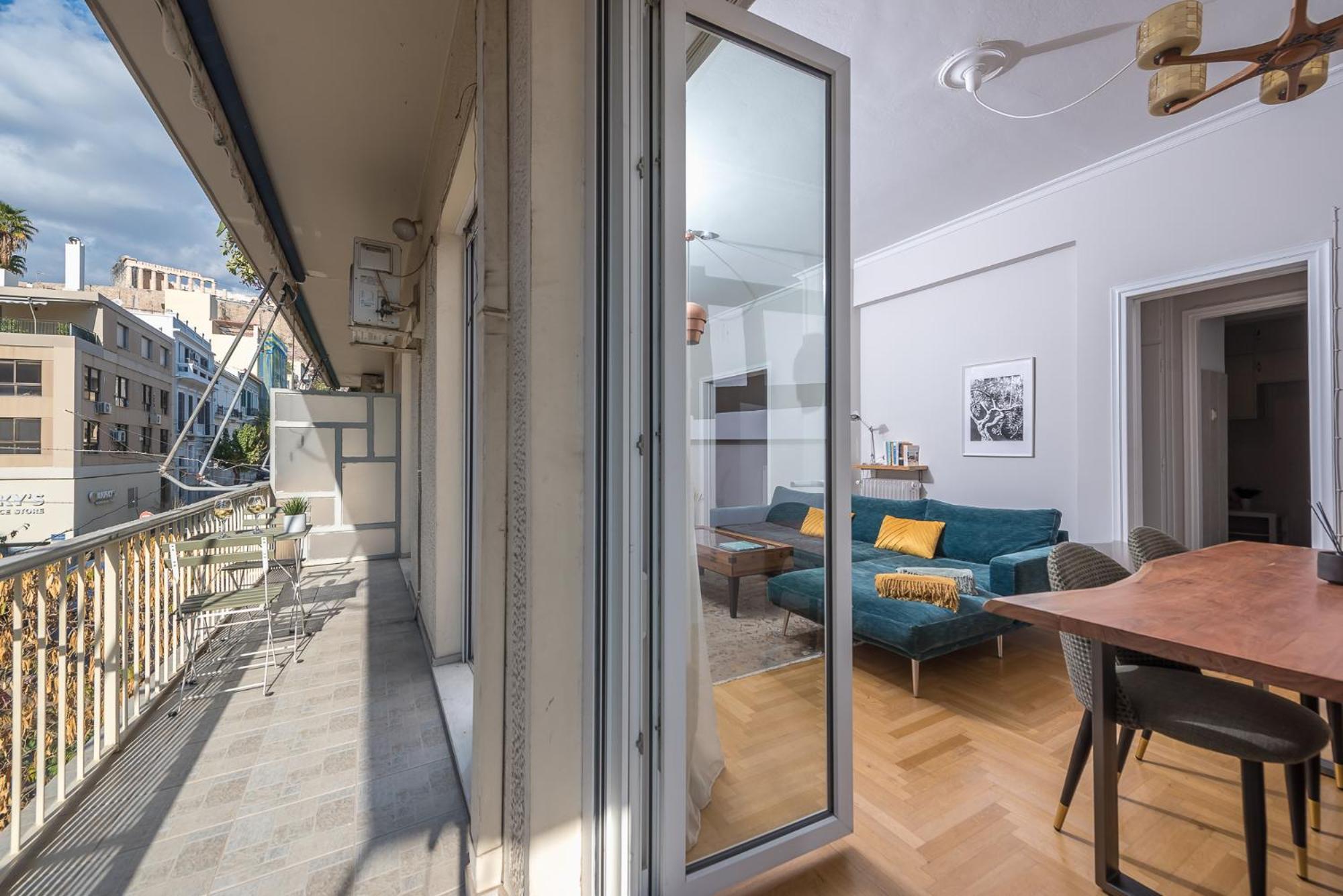 Spacious 2Bds Apt With Acropolis View In Center アテネ エクステリア 写真